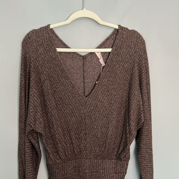 Anthropologie Daily Practice Midi Knit Sweater Dress Warm Cozy NWT - Picture 4 of 8